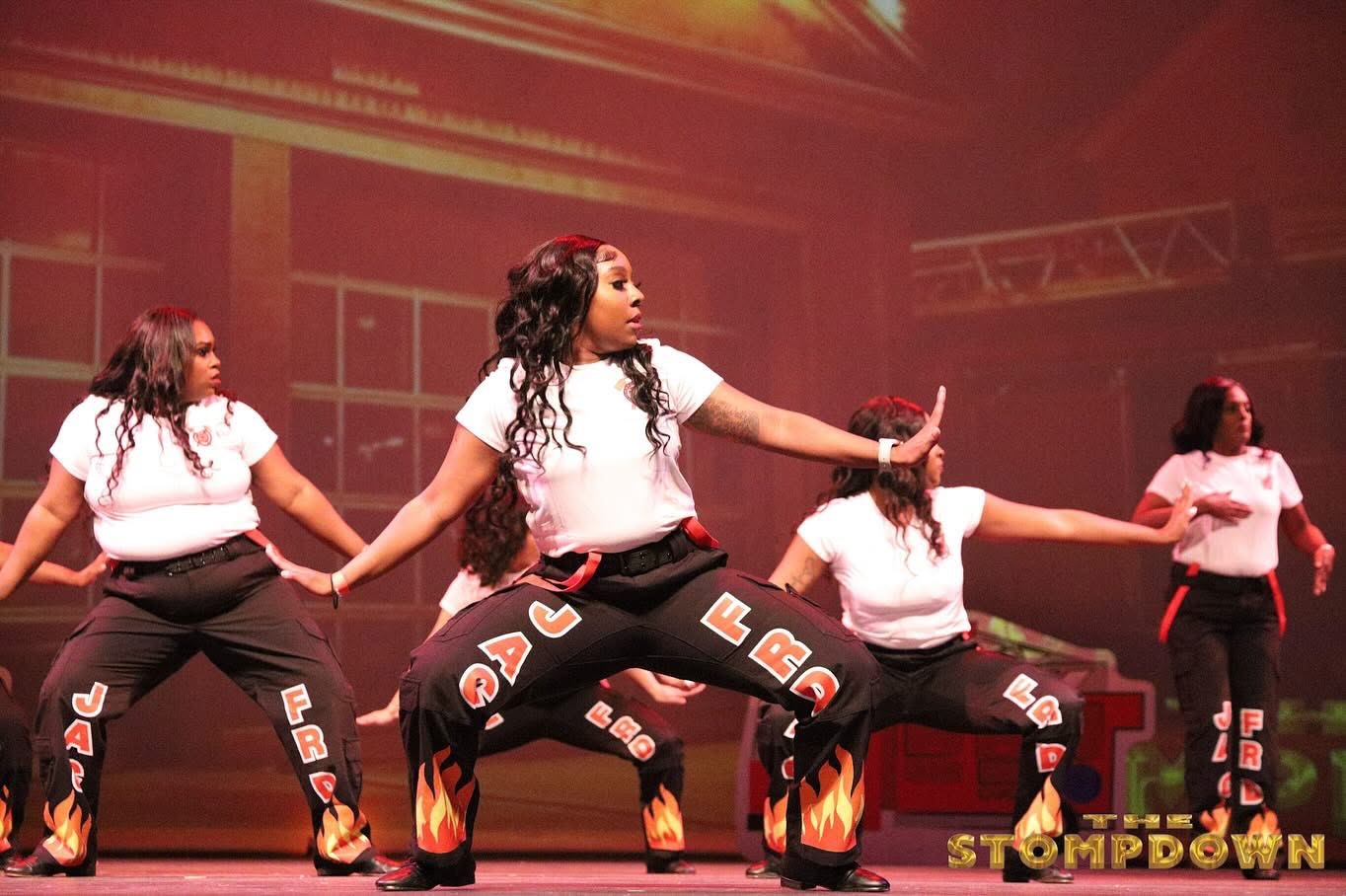 Performance and team moments at The Stompdown