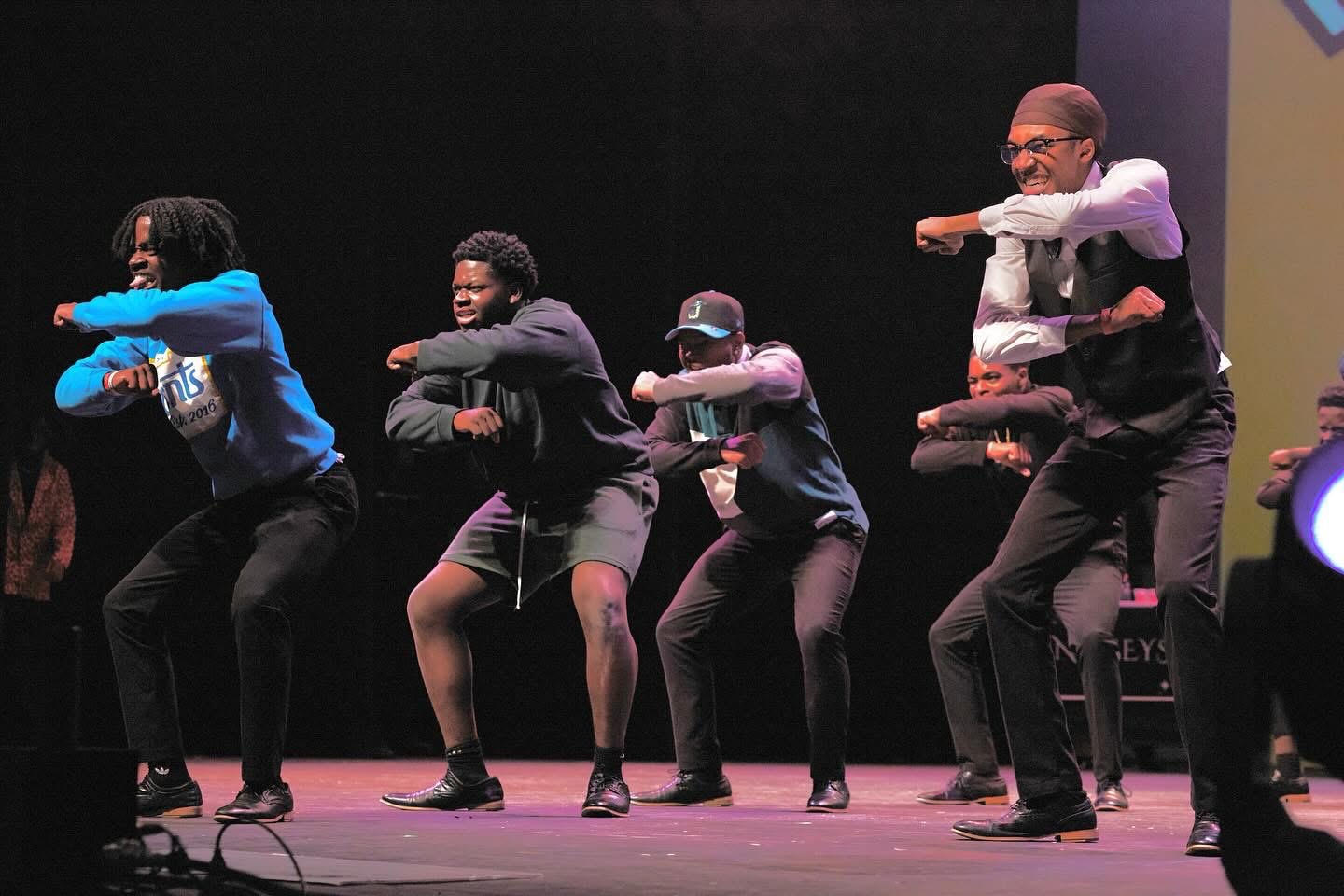 Performance and team moments at The Stompdown