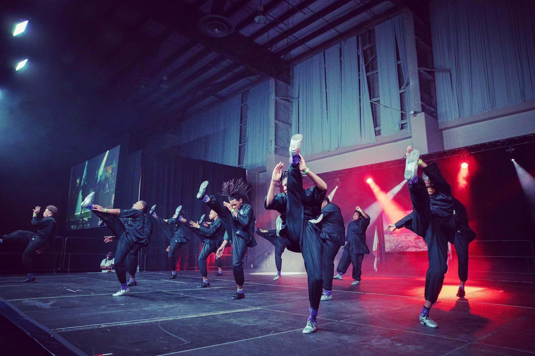 Performance and team moments at The Stompdown