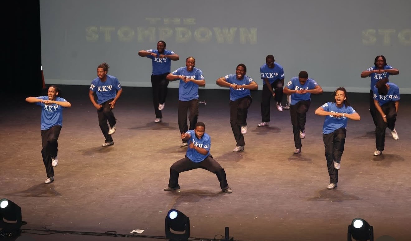 Performance and team moments at The Stompdown
